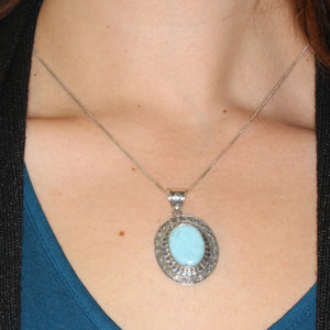 A Beautiful Larimar Pendant