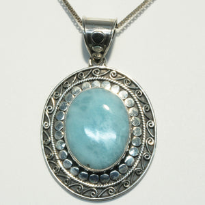 A Beautiful Larimar Pendant